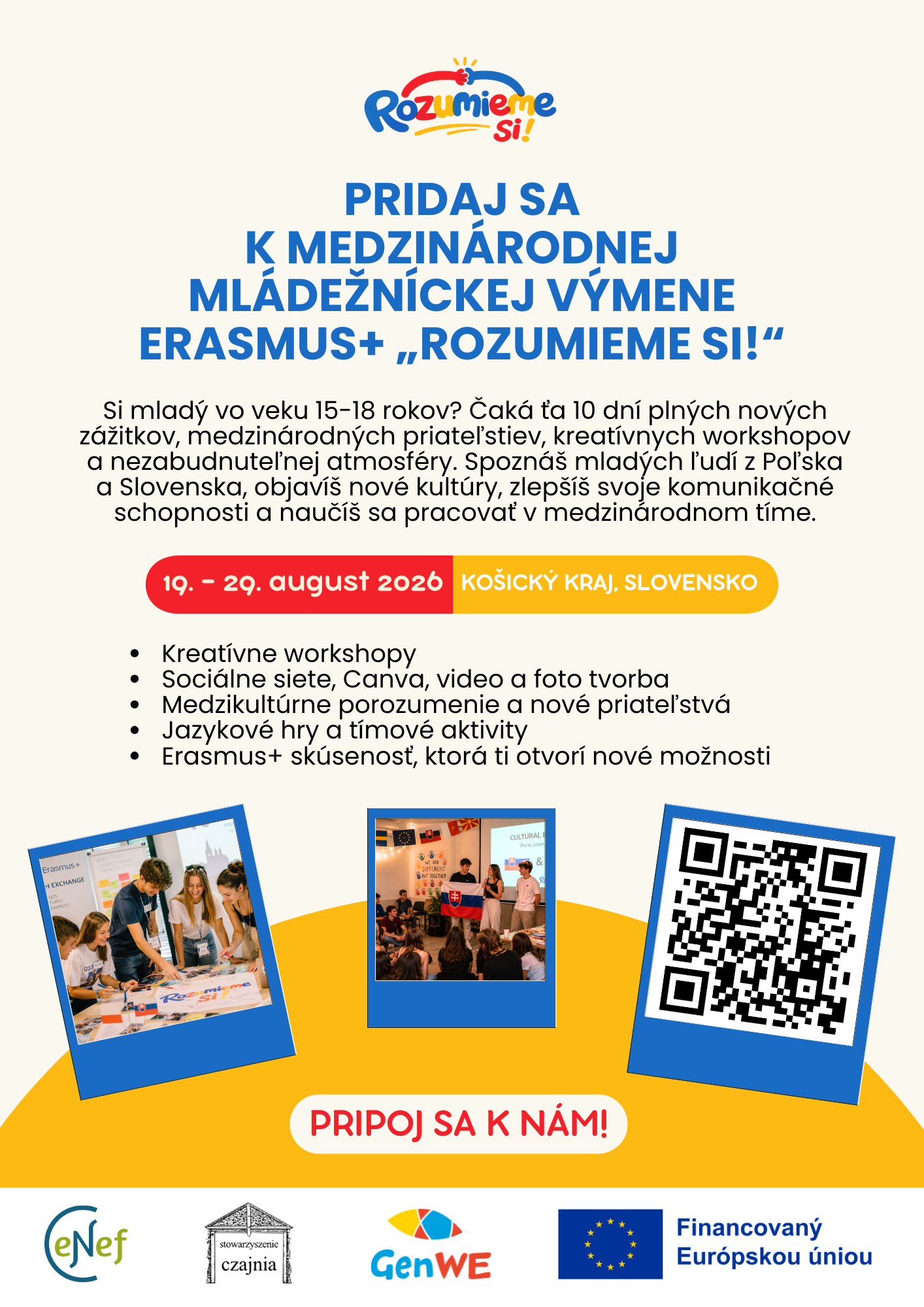 Erasmus+ Rozumieme si!